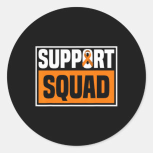 Support Squad Rsd Crps Awareness 1 Classic Round Sticker
