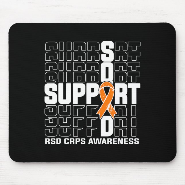 Support Squad Rsd Crps Awareness 2  Mouse Mat (Front)