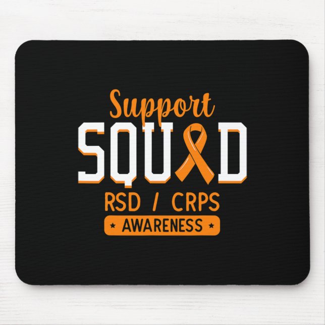 Support Squad RSDCRPS Complex Regional Pain Syndro Mouse Mat (Front)