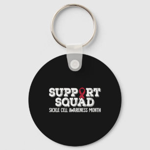 Support Squad Sickle Cell Awareness Month 1 Key Ring