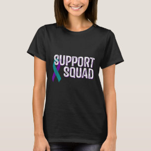 Support Squad Suicide Prevention Awareness Ribbon T-Shirt