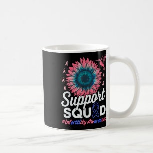 Support Squad Sunflower Warrior Infertility Awaren Coffee Mug