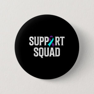Support Squad Support Suicide Prevention Awareness 6 Cm Round Badge