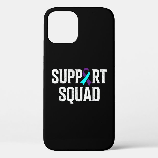 Support Squad Support Suicide Prevention Awareness Case-Mate iPhone Case (Back)