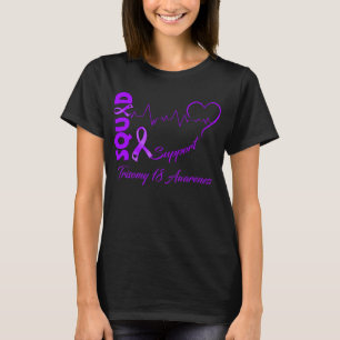 Support Squad TRISOMY 18 AWARENESS T-Shirt