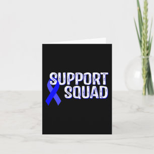Support Squad Warrior Alopecia Areata Awareness Card