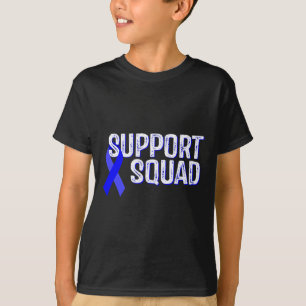 Support Squad Warrior Alopecia Areata Awareness T-Shirt