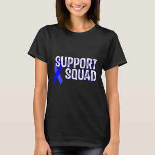 Support Squad Warrior Alopecia Areata Awareness T-Shirt