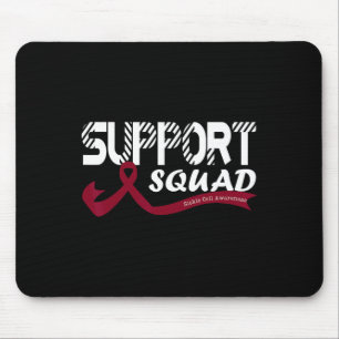 Support Squad Warrior Sickle Cell Awareness Women Mouse Mat