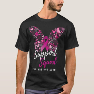 Support Squad You Are Not Alone Butterfly T-Shirt
