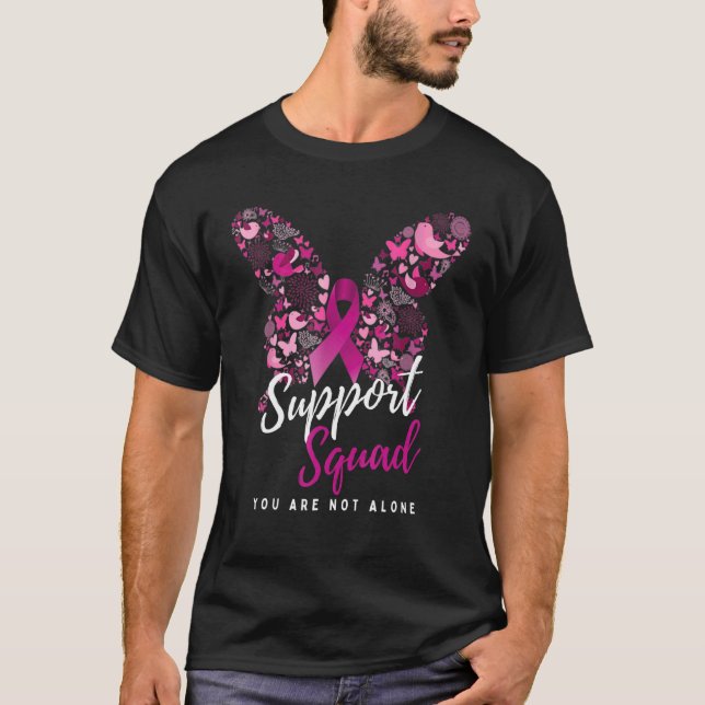 Support Squad You Are Not Alone  Butterfly T-Shirt (Front)
