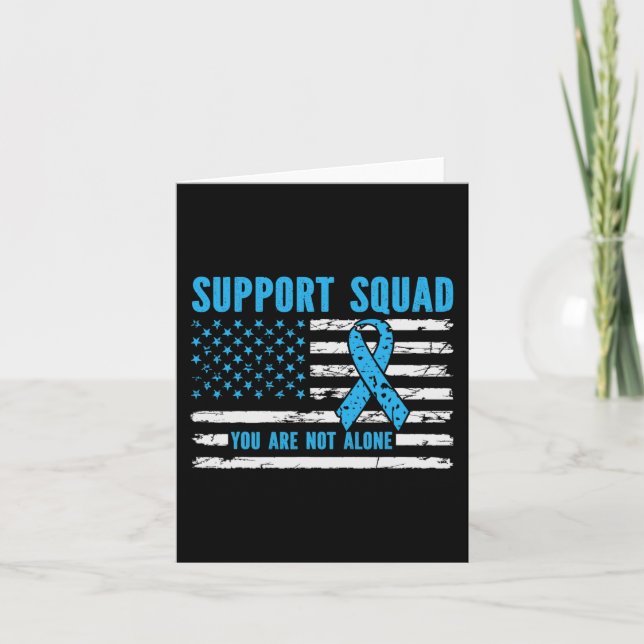 Support Squad You Are Not Alone Card (Front)