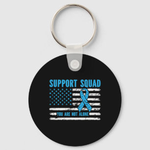 Support Squad You Are Not Alone Key Ring