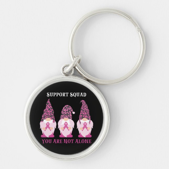 Support Squad You Are Not Alone Key Ring (Front)