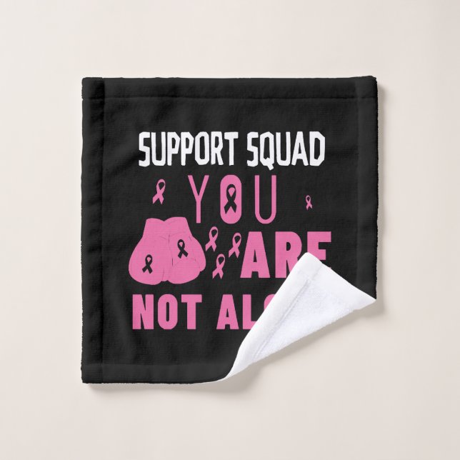 Support Squad You Are Not Alone Wash Cloth (Wash Cloth)