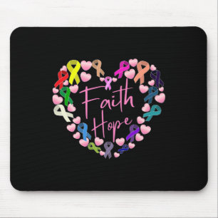Support Strength Against Cancer World Cancer Day Mouse Mat