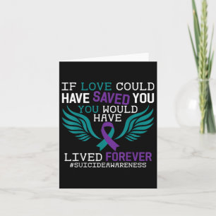 Support Suicide Prevention Awareness Week 2022 Rib Card