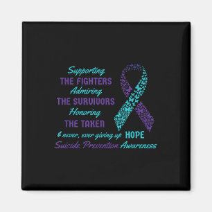 Support Suicide Quotes Awareness Mental Health  Magnet