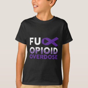 Support Survivor Gifts - Opioid Overdose Awareness T-Shirt