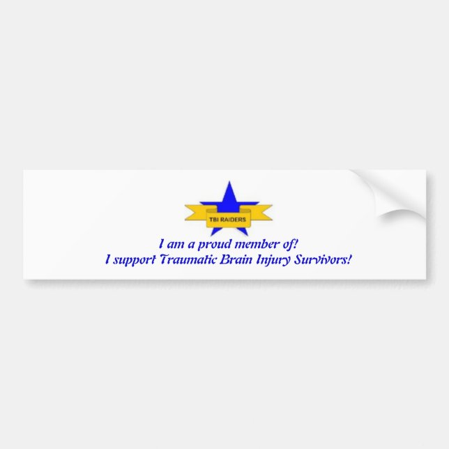 Support survivors bumper sticker (Front)