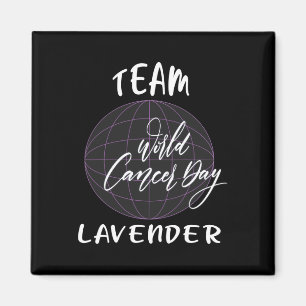 Support Survivors World Cancer Day Cancer Awarenes Magnet