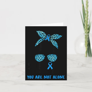 Support Team Blue Warrior Diabetes Awareness Card