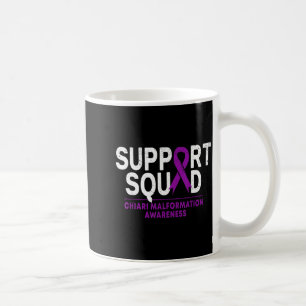 Support Team Chiari Malformation Awareness Purple Coffee Mug