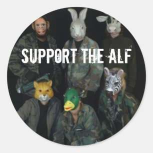 Support the ALF Classic Round Sticker
