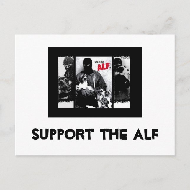 Support the ALF Postcard (Front)