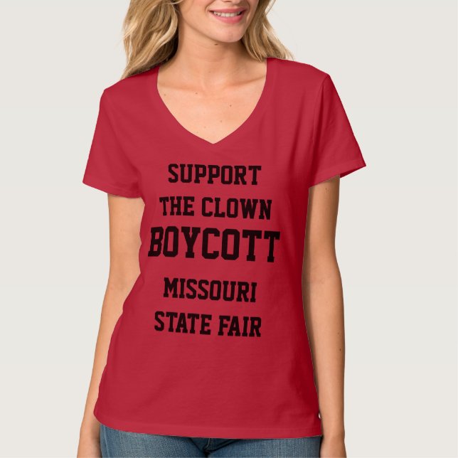 SUPPORT THE CLOWN T-Shirt (Front)