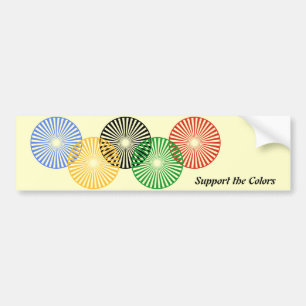 Support the Colours - Bumper Sticker