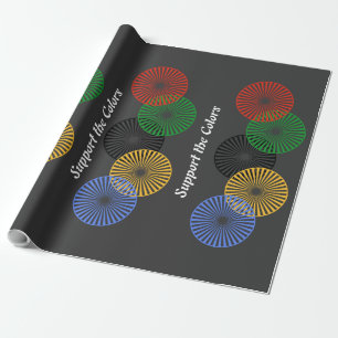 Support the Colours - Wrapping Paper