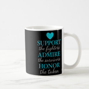 Support The Fighters Admire The Survivors Honour.. Coffee Mug