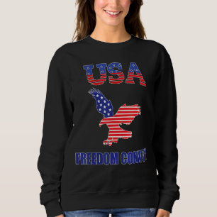 Support The People's Convoy 2022 Usa America Freed Sweatshirt