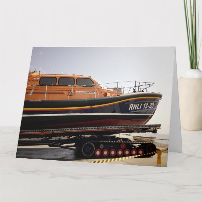 Support the RNLI  Card (Front)