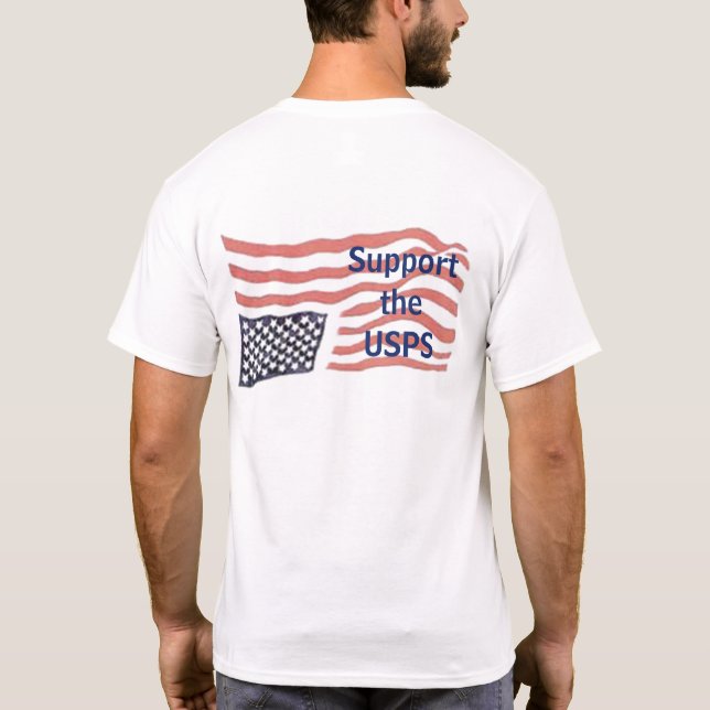 Support the USPS T-Shirt (Back)