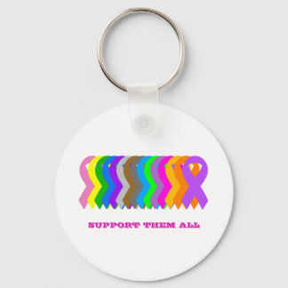 Support them all key ring