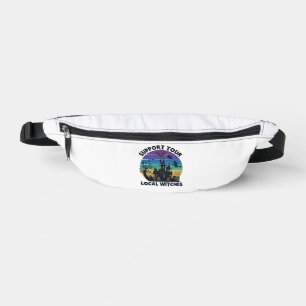 Support Tour Local Witches Halloween Haunted House Bum Bags