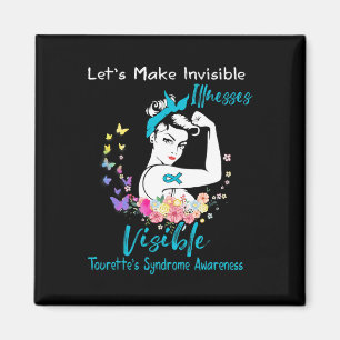 Support Tourette's Syndrome Awareness Magnet