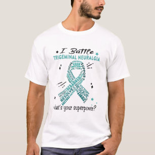 Support Trigeminal Neuralgia Warrior Gifts T-Shirt