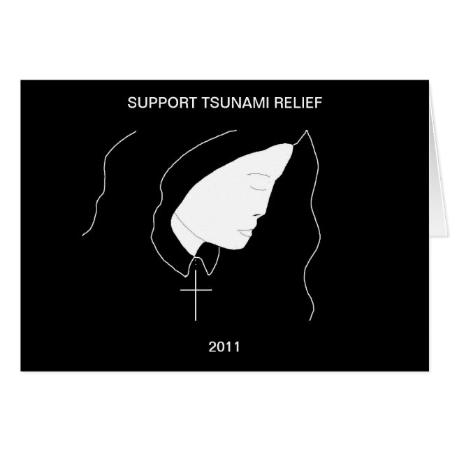 SUPPORT TSUNAMI RELIEF (Front Horizontal)