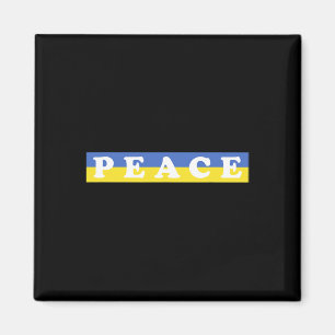 Support Ukraine And Peace In The World With Ukrain Magnet