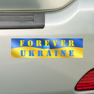 Support Ukraine Bumper Stickers - Freedom