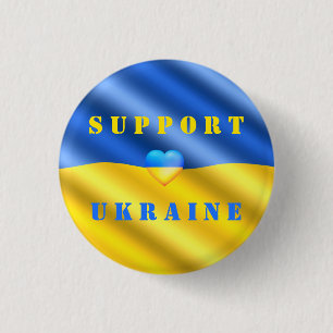 Support Ukraine Button - Freedom