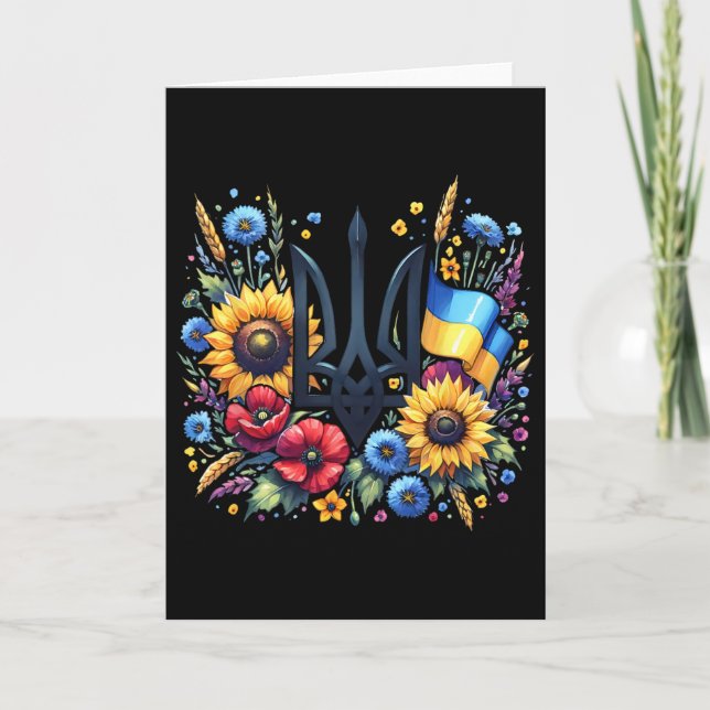 Support Ukraine  Card (Front)