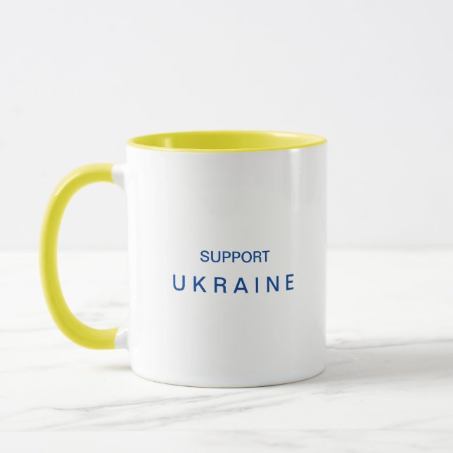 Support Ukraine Coffee Mug (Left)