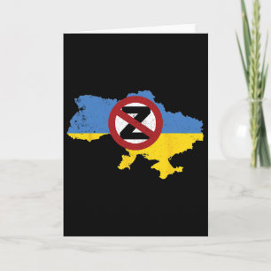 Support Ukraine I Stand With Ukraine 2 Card