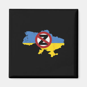 Support Ukraine I Stand With Ukraine 2 Magnet