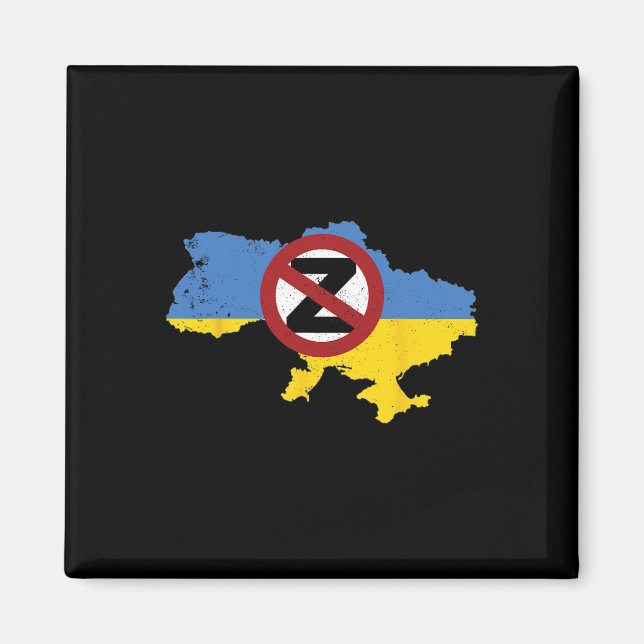 Support Ukraine I Stand With Ukraine 2  Magnet (Front)