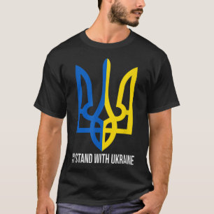 Support Ukraine I Stand With Ukraine Flag T-Shirt